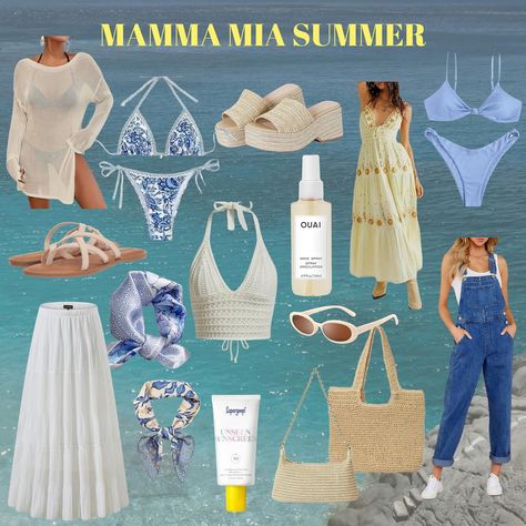 manifesting a Mamma Mia summer 🌊☀️🌼 . give me all of the flowy maxi skirts, crocheted tops, and beach texture spray plz . ✨Everything shown is linked on my LTK through the link in bio ✨ . . . Mamma Mia vibes, mamma Mia Inspo, mamma Mia edit, mamma Mia summer, mammamiacore, mamma Mia fashion, mamma Mia aesthetic, European vibes, European summer, beach summer, beach fit, beach outfit, beach vibes, coastal vibes, beach girlie, beach girl, summer vibes, summer aesthetic, summer inspo, summer moo... Mamma Mia Fashion, Mama Mia Outfits Inspiration, Mamma Mia Aesthetic Outfits, Beach Girlie, Mamma Mia Vibes, Mamma Mia Aesthetic, Boat Party Outfit, Mia Vibes, Beach Texture