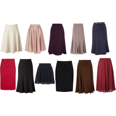 Soft Classic Skirts by angstgirl on Polyvore featuring moda, Marc by Marc Jacobs, CC, Ralph Lauren Collection, Roland Mouret, Temperley London, Eastex and Jacques Vert Soft Classic Kibbe, Classic Kibbe, Kibbe Types, Fitted Maxi Skirt, Romantic Classic, Wardrobe Makeover, Fashion Gal, Dramatic Classic, Classic Skirts