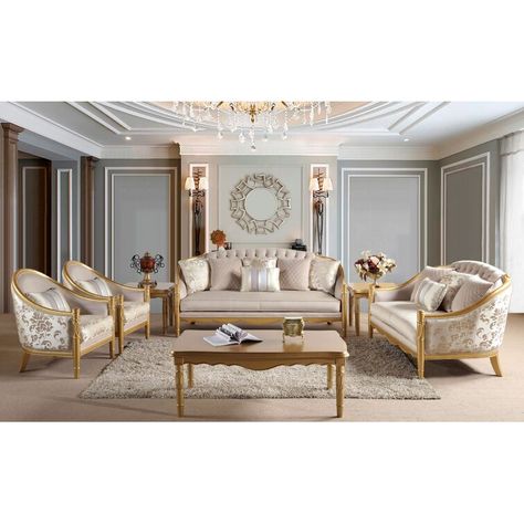 Culbert 6 - Piece Velvet Living Room Set Victorian Living Room, Elegant Coffee Table, Velvet Living Room, Sofa Chairs, Cozy Sofa, Inspire Me Home Decor, Living Room Green, Living Room Sets Furniture, Living Room Set