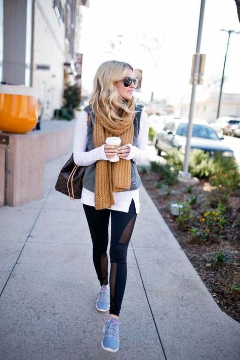 Trending - 50+ Chic Winter Outfits Look Legging, Athleisure Trend, Trendy Outfits Winter, Athleisure Women, Stil Inspiration, Outfit Trends, Ținută Casual, Athleisure Fashion, Modieuze Outfits