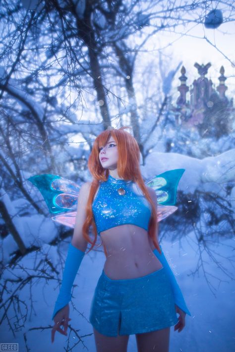 Red Hair Cosplay, Bloom Aesthetic, Winx Cosplay, Winx Club Bloom, Modeling Outfits, Power Rangers Cosplay, Cosplay Lingerie, Cartoon Cosplay, Bloom Winx Club