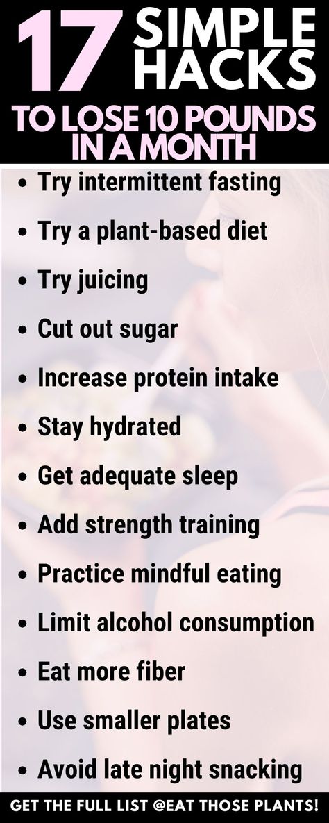 17 Lazy Girl Hacks To Lose 10 Pounds In A Month - Losing Weight Tips For Women Over 40: If you need to loose 10 pounds in a month or less than a month, these lazy girl hacks will help you shed extra pounds and achieve your fit body goals! Discover how to lose 10 pounds two weeks, lose 10 pounds two months, lose 10 pounds treadmill, lose 10 pounds and tone up, lose 10 pounds vegetarian diet, lose 10 pounds vegan, lose 10 pounds vision board, vegan diet lose 10 pounds. Weight Tips For Women, Loose 10 Pounds, 10 Pounds In A Month, Girl Hacks, Lose 25 Pounds, Weight Tips, Lose 10 Pounds, Health Trends, Low Fat Diets