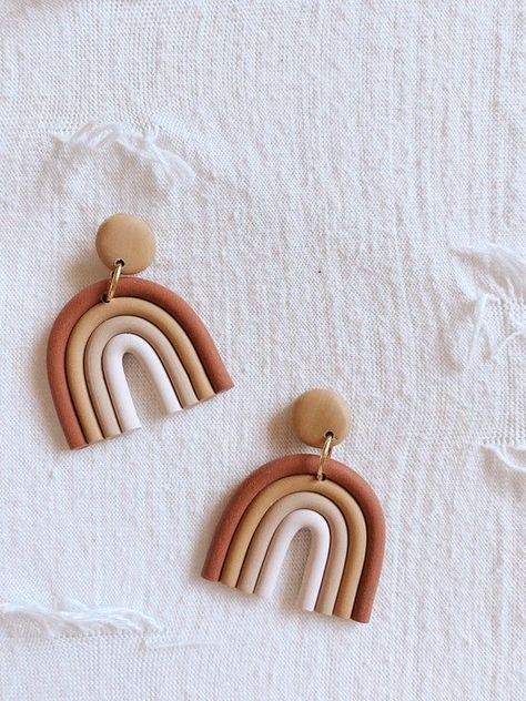 Cercei Din Lut Polimeric, Diy Earrings Polymer Clay, Polymer Clay Jewelry Tutorials, Handmade Clay Jewelry, Polymer Earrings, Polymer Clay Diy, Polymer Clay Jewelry Diy, Polymer Jewelry, Clay Jewelry Diy