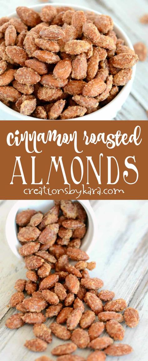 Recipes Using Dry Roasted Almonds, Dry Roasted Almonds Recipe, Almonds Snacks, Dry Roasted Almonds, Cinnamon Sugar Almonds, Roasted Almonds Recipe, Almonds Roasted, Cinnamon Roasted Almonds, Snack Easy