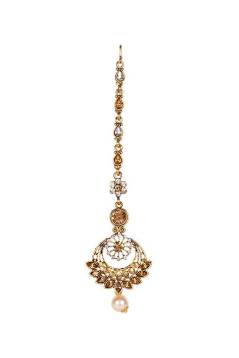 GOLD STONE ANTIQUE GOLD ALLOY MAANG TIKKA Matha Patti, Maang Tikka, Gold Alloys, Gold Stone, Trendy Designs, Antique Gold, Beautiful Design, Online Store, India