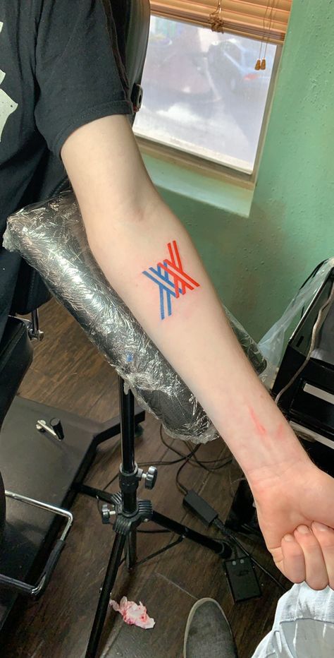 Darling In The Franxx Tattoo, Tattoo Ideas Minimalist, My Darling, Darling In The Franxx, Board Ideas, I Tattoo, Jesus Fish Tattoo, Tatting, Tattoo Quotes