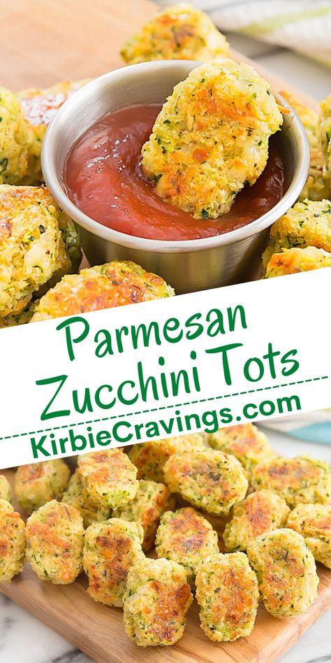 Zucchini Tots, Zucchini Recipes Dessert, Super Bowl Food Healthy, Zucchini Side Dishes, Easy Zucchini Recipes, Recipes Healthy Dinner, Dinner Recipes Healthy, Parmesan Zucchini, Zucchini Muffins