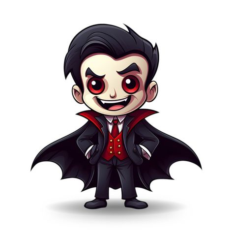 Vampire Boy Clipart for Spooky Design Projects, Presentations, or Invitations. Chibi Vampire, Boys With Piercings, Vampire Cartoon, Vampire Eyes, Boy Clipart, Skin Tone Hair Color, Vampire Illustration, Red Crafts, Powerpoint Tips