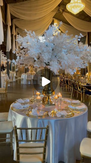 16 kandles Events &Decor on Instagram: "@16kandles  had the pleasure of decorating this beautiful for Shebra & Vince… #allwhite #allwhitewedding #weddingdress #weddingvenue #atlwedding #atleventplanner #elegant #elegantweddingshow #viralwedding #celebrity #celebrityweddingplanner #floordecal" Earth Wedding Theme, White And Gold Wedding Cake Elegant, Wedding Trends 2025 Decoration, Earth Wedding, White And Gold Wedding, Big Wedding Cakes, Events Decor, All White Party, All White Wedding