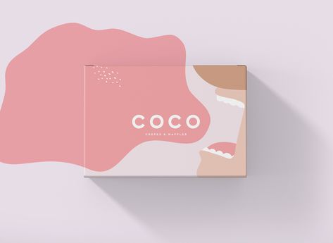 Bakery Packaging Design, Cookies Branding, Cake Branding, Crepes And Waffles, Architecture Restaurant, Bakery Branding, Cake Logo Design, Design Café, Packaging Ideas Business