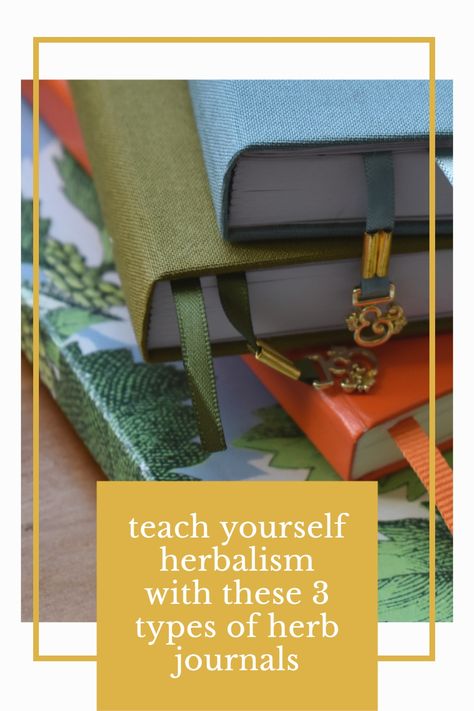 Herbalism Notes, Herbalism Journal, Learning Herbalism, Herbalism Books, Herb Journal, Herbal Education, Diy Storage Rack, Types Of Journals, Types Of Herbs