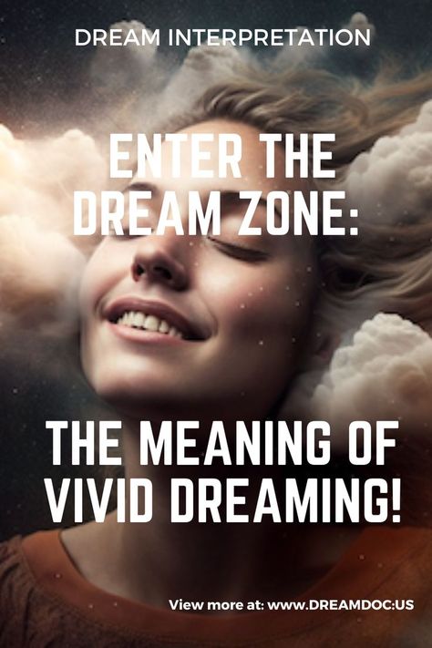 Unravel the mysteries of vivid dreaming with our ultimate guide! Explore the science, interpret your dreams, and learn tips to enhance your nightly adventures. 🌙✨💤 #dreamdoc #DreamInterpretation #dreamexploration #dreammeanings #dreamanalysis #dreams Dream Dictionary, Dream Symbols, Dream Meanings, Sensitive People, Dream Interpretation, Carl Jung, Natural Beauty Tips, The Science, The Meaning