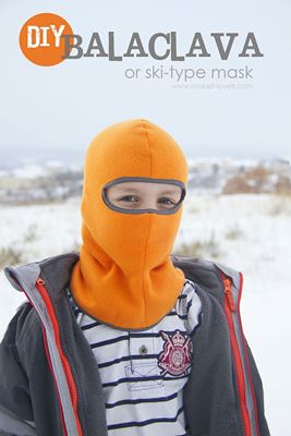 The Homestead Survival | How To Sew A Simple Balaclava Project | Homesteading - Sewing - SHTF Fleece Projects, Sewing Hats, Fleece Hats, Backpacking Adventure, Sewing Fleece, Mask Types, Mountains Photography, Camping Outdoors, Winter Hiking