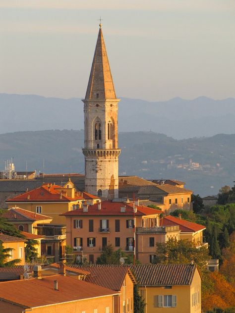 San Pietra Perugia (Italy) European Bucket List, Perugia Italy, Regions Of Italy, San Pietro, Italian Summer, Italy Wedding, Travel Tours, Umbria, The Crazy