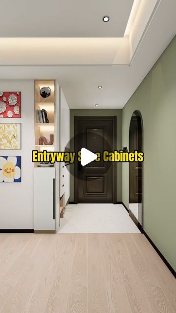 1.5M views · 42K likes | Homecraft Designer on Instagram: "Revamp your entryway with these practical tips! Say goodbye to cluttered shoe cabinets and hello to a sleek, organized space.

#cabinet #shoecabinet #home #homedesign #homeimprovement #interior #homecraft" Shoe Cabinet Entryway Modern Built In, Entryway Cabinet Storage, Show Cabinet Entryway, Shoe Cabinet Design Modern, Foyer Storage Ideas Entryway, Entrance Cabinet Design, Shoe Organization Entryway, Shoe Closet Entryway, Shoes Cabinet Design Entrance Entryway