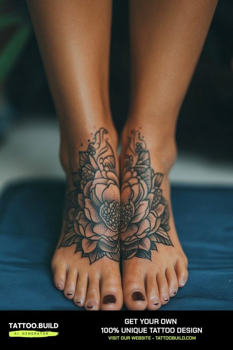 Lower Leg Tattoos Women, Feet Tattoos For Women, Side Foot Tattoos, Mandala Tattoo Leg, Foot Tattoo Ideas, Calf Tattoos For Women, Lower Leg Tattoos, Free Tattoo Designs, Foot Tattoos For Women