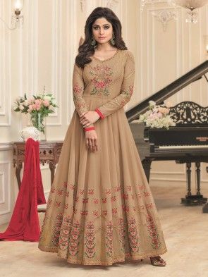 Anarkali Suits Bollywood, Floor Length Anarkali, Designer Anarkali Suits, Anarkali Salwar, Gaun Fashion, Designer Anarkali, Indian Gowns, Anarkali Suit, Indian Designer Outfits