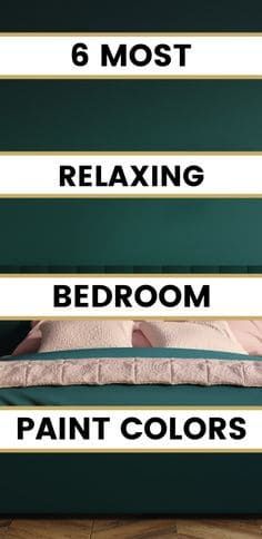 Best Color for Bedroom Walls: Seriously Soothing and Relaxing Colors Most Relaxing Bedroom, Best Color For Bedroom Walls, Romantic Bedroom Paint Colors, Relaxing Bedroom Paint Colors, Best Color For Bedroom, Color For Bedroom Walls, Relaxing Bedroom Paint, Accent Wall Colors Bedroom, Teal Bedroom Walls