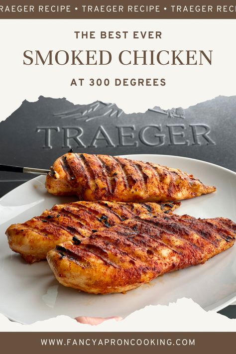 Treager Chicken Breast Recipe, Grilled Chicken On Pellet Grill, Tregar Grill Recipes Chicken, Chicken Traeger Recipes, Smoked Chicken Tenders Pellet Grill, Chicken On The Traeger Grill, Bbq Chicken Traeger, Chicken Breast On Traeger Grill, Trager Chicken Recipe