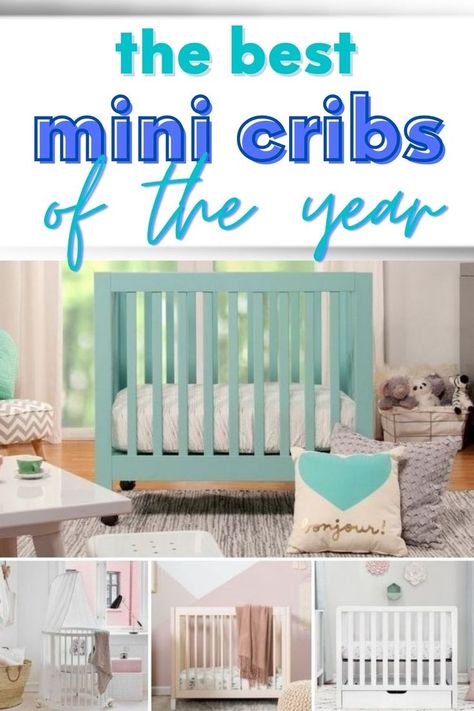 Mini Cribs For Small Spaces, Diy Mini Crib, Small Cribs For Small Spaces, Mini Crib Nursery Small Spaces, Small Baby Cribs, Circle Crib, Cribs For Small Spaces, Wooden Baby Crib, Mini Crib Nursery