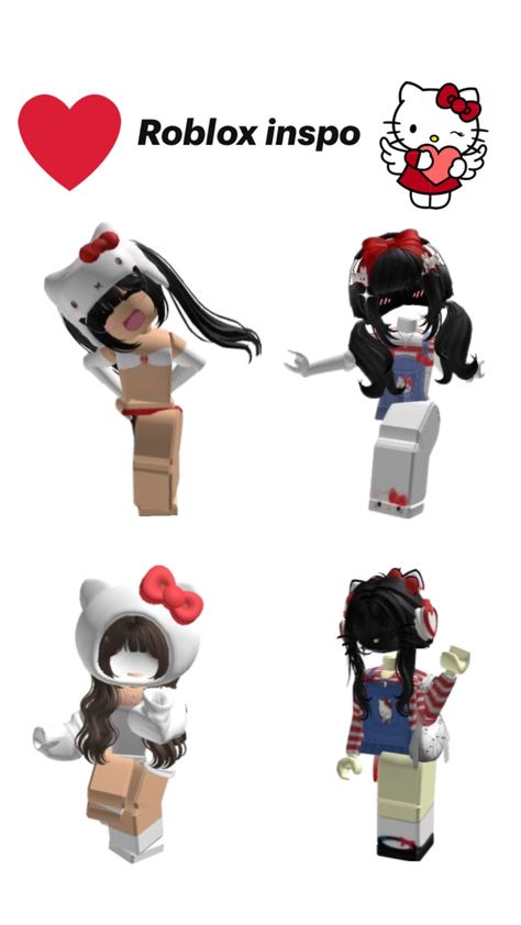 Roblox Hello Kitty Avatar, Hello Kitty Avatar, Avatar Roblox, Roblox Avatars, Roblox Avatar, Avatar, Hello Kitty, Kitty