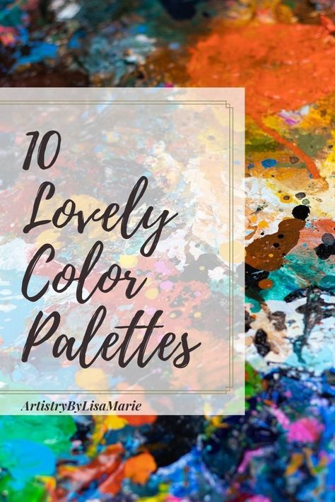 Want to feel like a color genius? My new post provides the six most common color palettes. PLUS lists 10 marvelous color ideas inspired from past art - sure to encourage your next masterpiece! AND a handy color wheel is included too! Time. To. Color.🎨🔥 Get your new10 new color schemes at https://artistrybylisamarie.com/10-lovely-color-palettes-to-inspire-your-stunning-masterpiece/ #ColoringBook #AdultColoring #Colorist Color Schemes For Paintings, Color Palette For Abstract Painting, Colour Palettes For Artists, Abstract Color Palette Inspiration, Plum Color Palette Colour Schemes, Cool Color Palette Colour Schemes, Unusual Color Palettes, Triadic Color Scheme Art Painting, Color Palette Design Colour Schemes