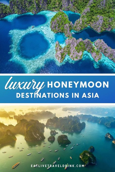 Planning a honeymoon in Asia? Look no further than this comprehensive list of luxury destinations. Luxury Honeymoon Destinations, Asian Destinations, Top Honeymoon Destinations, List Inspiration, Asian Travel, Couples Travel, Best Honeymoon Destinations, Luxury Honeymoon, Honeymoon Ideas