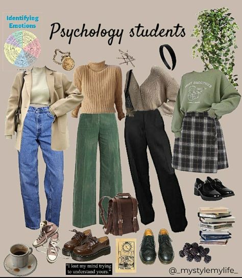 Psychology Major Outfits, Psychology Outfits, Psychologist Outfit, About Psychology, Dark Academia Outfit, Psychology Student, Professional Outfits Women, Uni Outfits, Professional Outfits