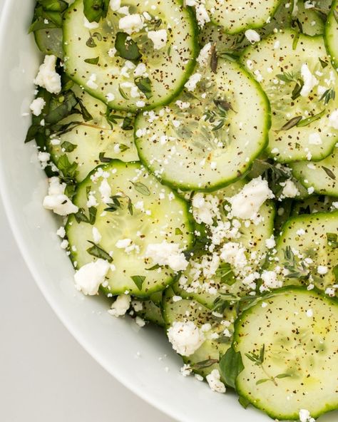 Cucumber And Feta Cheese Salad, Cucumber Olive Feta Salad, Green Cucumber Salad, Cucumber Shallot Salad, Smashed Cucumber Salad With Feta, Cucumber Feta Salad Recipes, Cucumber Feta Dill Salad, Cucumber Greek Salad Recipe, Cucumber Salad With Feta Cheese