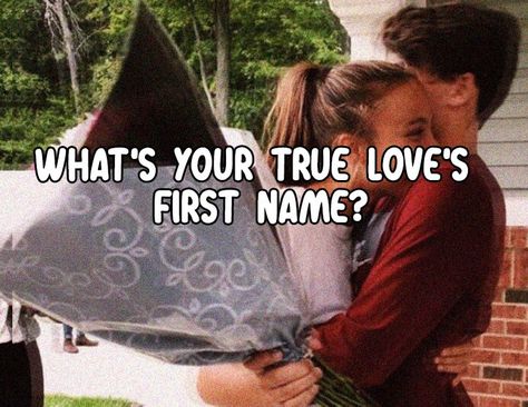 Take this fun love quiz and find What’s Your True love’s First Name Buzzfeed Quiz Boyfriend, True Love Quiz, Soulmate Quizzes, Buzzfeed Quiz Funny, Life Quizzes, Crush Quizzes, Soulmate Quiz, Personality Quizzes Buzzfeed, Couples Quizzes