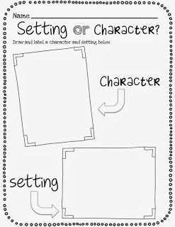 Character Worksheets, Character Activities, Kindergarten Anchor Charts, Teaching Character, Childrens Books Activities, Kindergarten Language Arts, Character And Setting, Library Lessons, Readers Workshop