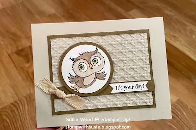 Handmade Cards With Owls, Cards With Owls On Them, Su Owl Cards, Stampinup Owl Cards, Owl Cards Handmade Ideas, Stampin Up Owls, Stampinup Adorable Owls, Owl Cards Handmade, Stamping Up Adorable Owls