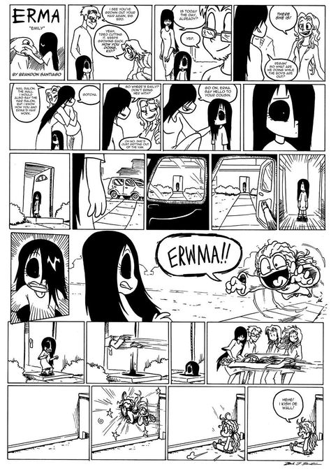 Erma :: Erma- Emily | Tapas - image 1 Erma Comic, Online Comics, Comics Story, Comic Collection, Fun Comics, Cute Comics, Manga Comics, Anime Comics, Comic Strip