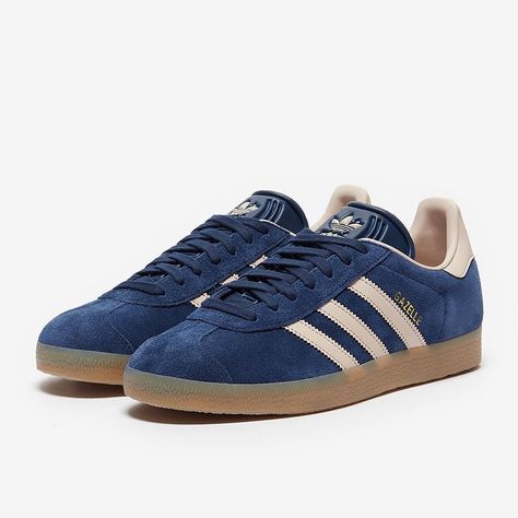 Cute Gazelles, Gazelles Adidas, Blue Adidas Gazelle, Blue Gazelle, Adidas Shoes Gazelle, Adidas Gazelle Blue, Colourful Shoes, Adidas Gazelle Women, Adidas Gazelles