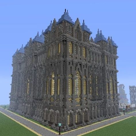 amazing minecraft builds | 13 - Another mine craft building/castle for Miranda. Minecraft Medieval Buildings, Big Minecraft Houses, Château Minecraft, Minecraft Cool, Construction Minecraft, Minecraft Mansion, Minecraft Houses Blueprints, Minecraft Structures, Minecraft Castle