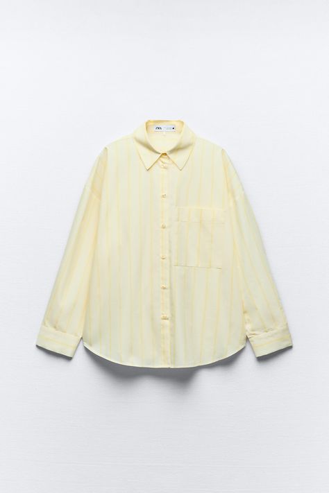 Yellow Shirt, Shirt Blouses Tops, Yellow Shirts, Pant Shirt, Shirt Button, Poplin Shirt, Blazer Dress, Trouser Jeans, Collar Shirts