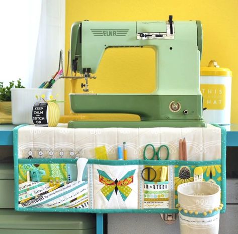 Undercover Maker Mat Pattern – lillyella Sewing Machine Organizer, Thread Catcher, Sewing Spaces, Sewing Machine Cover, Sew Ins, Trendy Sewing, Sewing Space, Beginner Sewing Projects Easy, Leftover Fabric