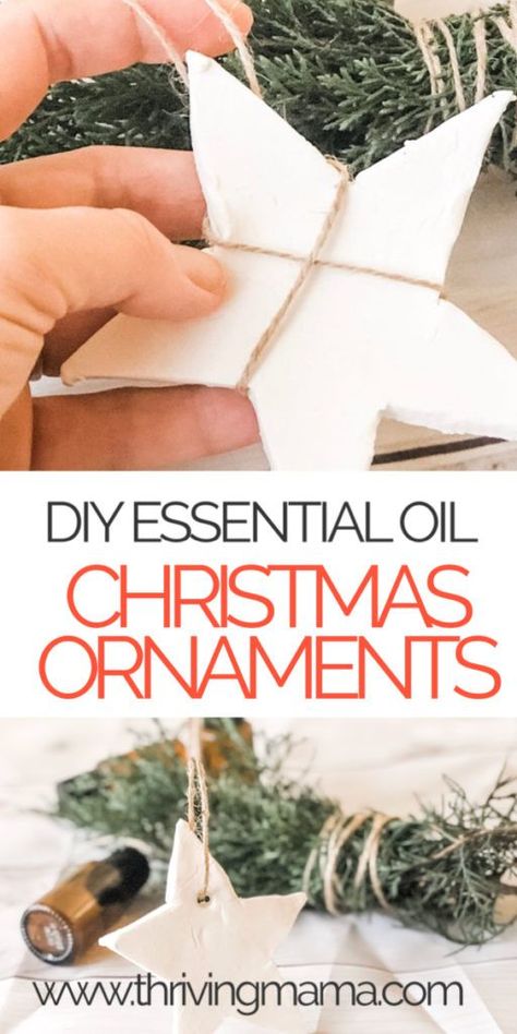 DIY Essential Oil Diffuser Ornaments are so easy to make and make your home smell festive for the holidays, while also offering healthy aromatherapy benefits. With just a few simple ingredients and some essential oils, you can decorate for the holidays this year with handmade and healthy ornaments. #DIYCHRISTMAS #HANDMADEORNAMENTS Essential Oil Diffuser Ornaments, Cassia Essential Oil, Diy Essential Oil Diffuser, Wintergreen Essential Oil, Best Essential Oil Diffuser, Roller Bottle Recipes, Wild Orange Essential Oil, Cypress Essential Oil, Diy Essentials