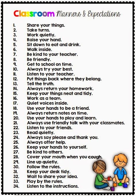 Classroom Manners and Expectations Posters Clever Classroom Classroom Manners, Lab Rules, Behavior Board, Teaching Classroom Management, Clever Classroom, Classroom Behavior Management, Organization And Management, Free Checklist, School Management