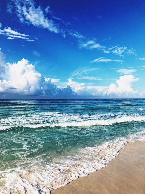 Strand Foto's, Navarre Beach Florida, Navarre Beach, Seascape Photography, Ocean Pictures, Art Animation, Fotografi Alam Semula Jadi, Airbrush Art, Beach Wallpaper