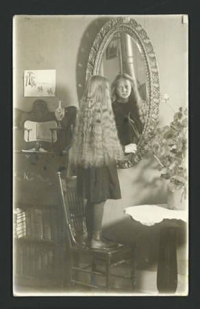 Posing In Front Of Mirror, Standing In Front Of Mirror Drawing, Standing In Front Of Mirror Reference, Looking Into Mirror Drawing Reference, Girl Looking In Mirror, Standing In Front Of Mirror, In Front Of Mirror, Mirror Illustration, Mirror Drawings