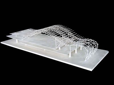 Kansai International Airport Truss Model Space Truss, Kansai International Airport, Roofing Design, Roof Truss Design, Roofing Tiles, Truss Structure, Detail Arsitektur, Roofing Shingles, Modern Roofing