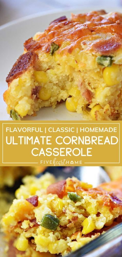 The Best Side Dishes, Best Side Dish, Casserole Side Dishes, Cornbread Casserole, Make From Scratch, Homemade Cornbread, Thanksgiving Side, Corn Bread Recipe, Best Side Dishes