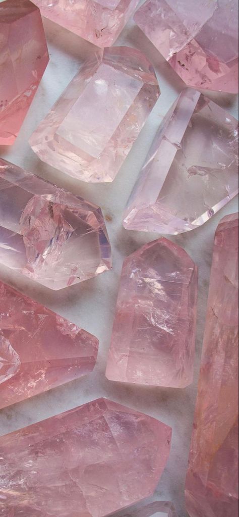 Rose Quartz Wallpaper Iphone, Rose Quartz Wallpaper, Quartz Wallpaper, Background Homescreen, Carcase Iphone, Crystal Background, Exit Sign, Crystal Aesthetic, Gem Jewelry