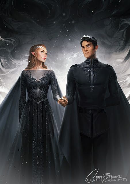 Charlie Bowater, Feyre And Rhysand, A Court Of Wings And Ruin, Throne Of Glass Series, Sarah J Maas Books, A Court Of Mist And Fury, Art Disney, Cassandra Clare, Throne Of Glass