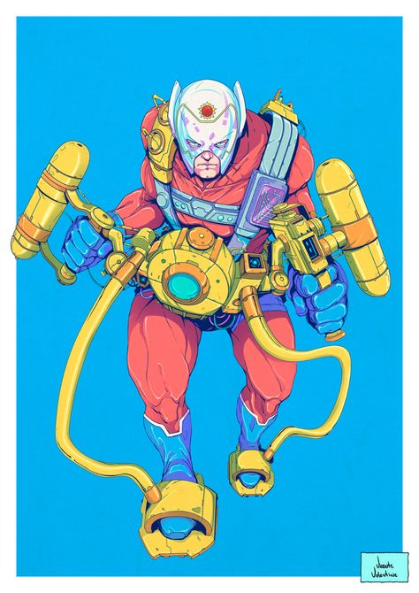 Orion - NEW GODS - Print/Poster on Behance Dc New Gods, Dc Orion, New Gods Dc, Dc Gods, Orion Dc, Dc Pictures, Dc City, Iron Man Fan Art, Modern Myth