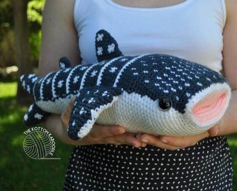 Whale Shark Amigurumi Free Pattern, Free Whale Shark Crochet Pattern, Whale Shark Crochet Pattern Free, Crochet Whale Shark Pattern Free, Whale Shark Crochet Pattern, Shark Crochet Pattern Free, Crochet Whale Shark, Whale Shark Crochet, Amigurumi Shark Pattern