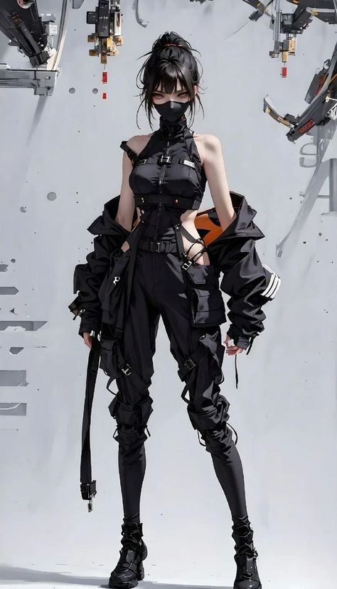 Cyberpunk Outfit Women, Scifi Outfit, Cyberpunk Outfit, Mode Cyberpunk, Estilo Cyberpunk, Techwear Outfits, Cyberpunk Girl, Cyberpunk Aesthetic, Cyberpunk Fashion