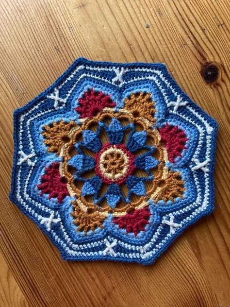 MY HOBBY IS CROCHET | Persian tiles coaster | Facebook Persian Tiles Crochet Pattern Free, Persian Tiles Crochet Pattern, Crochet Persian Tiles, Persian Tiles Crochet, Persian Tiles, Coaster Pattern, My Hobby, Tile Coasters, Pattern Free