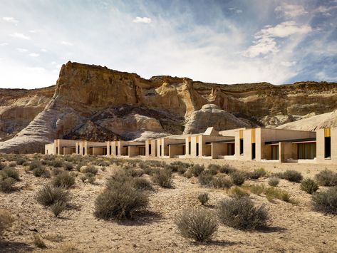 “Architecture is Like Writing a Song”: In conversation with Rick Joy | ArchDaily Amangiri Hotel, Amangiri Resort Utah, Amangiri Resort, Spa Studio, Desert Resort, Houses Architecture, Brutalist Buildings, Architecture Company, Hotel Architecture